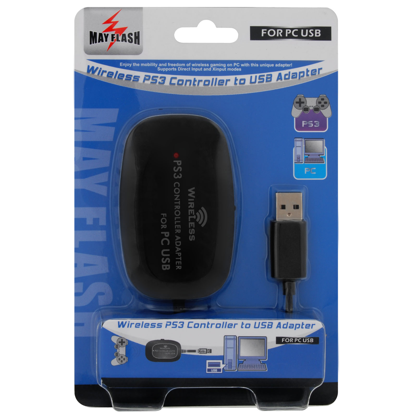 Occupy navigation do not do Mayflash PS3003 Wireless PS3 Controller Adapter for PC USB