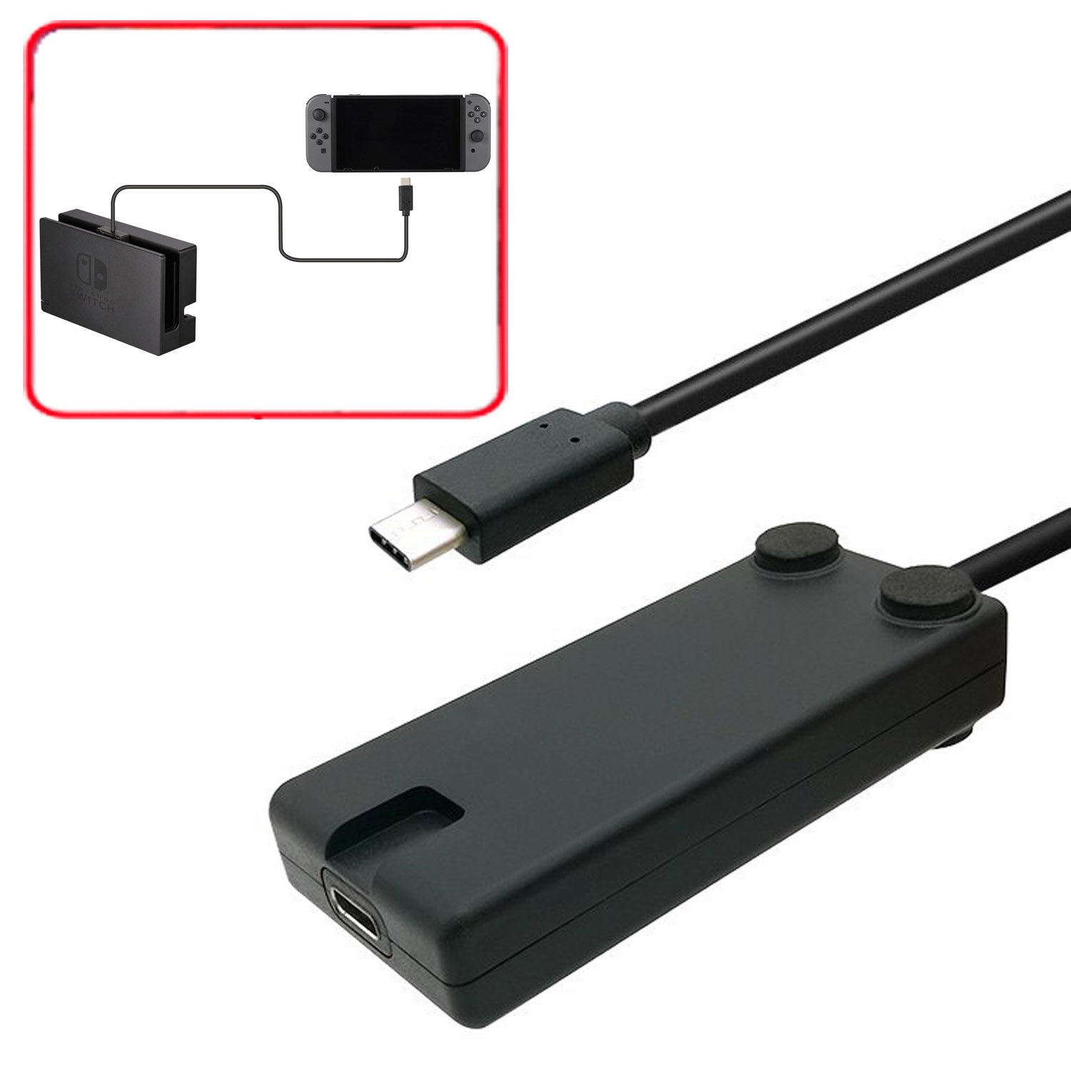 Cable Switch Dock, Extender Cable