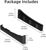 Mcbazel horisontellt stativ för PS5 kompatibelt med Playstation 5 Disc & Digital Editions