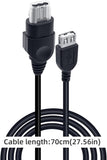 Mcbazel PC kvinnlig USB till Xbox-omvandlaradapterkabel för original Gen. 1