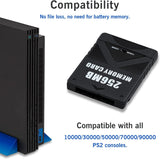 Mcbazel 256MB höghastighetsminneskort för Playstation 2
