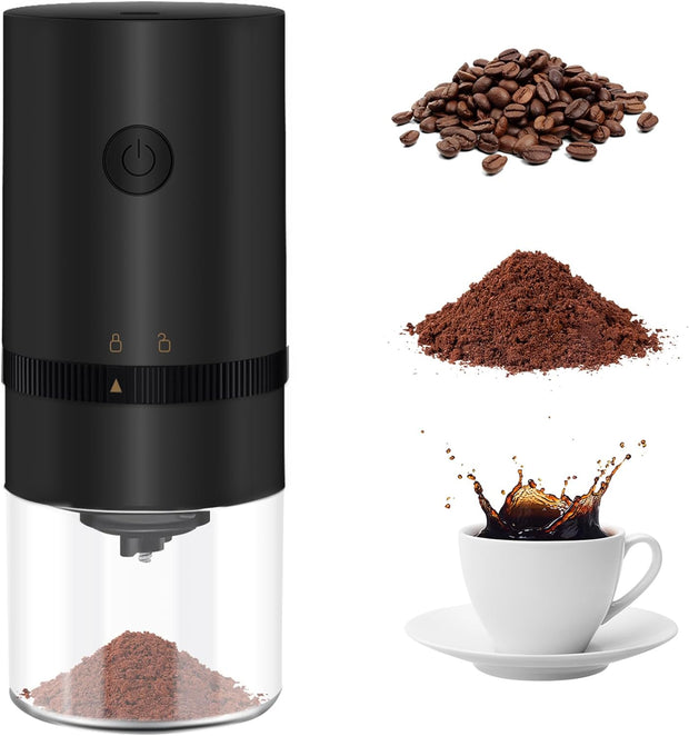 USB-uppladdningsbar elektrisk kaffekvarn