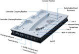 Vertical PS5 UHD / Digitial Edition Cooling Charging Stand with Dual Controller Charging Station