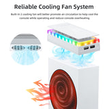 Mcbazel RGB Cooling Fan for Xbox Series S with Dust Filter, Low Noise