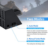 Mcbazel Intelligent Cooling Fan For PS4 Slim Gaming Console