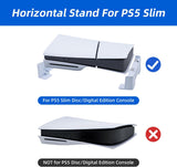 Mcbazel horisontellt stativ för PS5 Slim-konsol, digital och Ultra-HD-utgåva