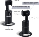Mcbazel Auto Face Tracking Tripod, No App Required, Rechargeable Battery, 360° Rotation Phone Tracking Holder