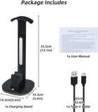 Mcbazel RGB Headset Stand with Charging Station for PS5 / PS5 Elite Controller