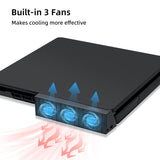 Mcbazel Intelligent Cooling Fan For PS4 Slim Gaming Console