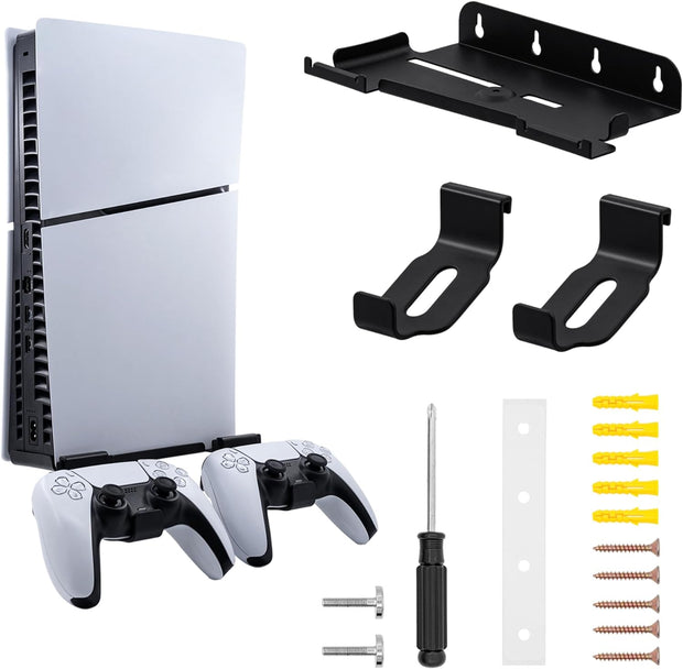 Mcbazel Wall Mount Kit for PS5 Slim Disc and Digital Edition Only