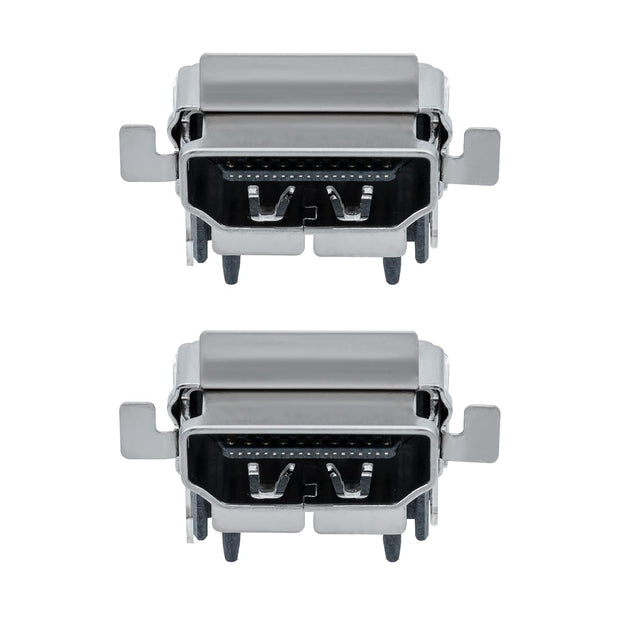 Mcbazel 2-Packs HDMI Port Socket Interface Replacement Parts for Xbox One S Console