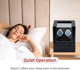 PU Leather Automatic Dual Watch Winder