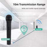Mcbazel 2 Pack Wireless USB Gaming Microphone Compatible with Xbox Series X/S, PS5, Switch OLED, NS Switch, PC, PS4, PS3, PS2, Xbox One X/S, Xbox One, Xbox 360, Wii