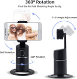 Mcbazel Auto Face Tracking Tripod, No App Required, Rechargeable Battery, 360° Rotation Phone Tracking Holder