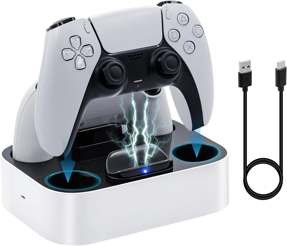 Mcbazel PS5 DualSense Controller snabbladdningsstation