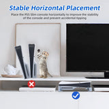 Mcbazel horisontellt stativ för PS5 Slim-konsol, digital och Ultra-HD-utgåva