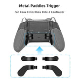 Mcbazel Paddles-triggers i metall i rostfritt stål för Xbox Elite/Xbox Elite 2 handkontroll