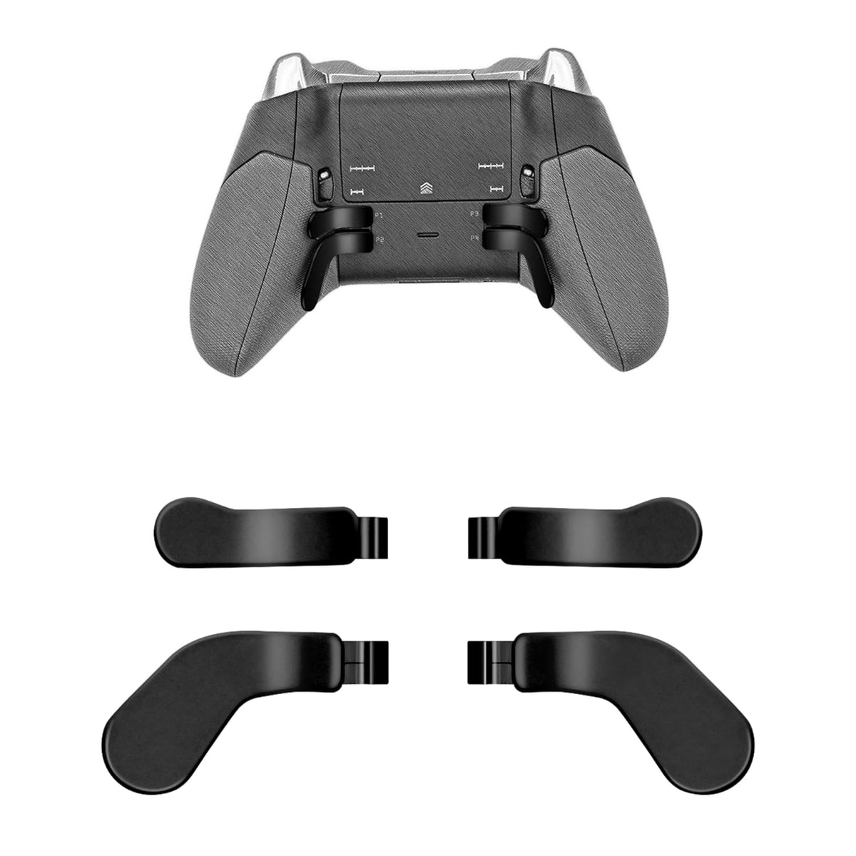 Mcbazel Metal Stainless Steel Paddles Trigger for Xbox Elite/Xbox Elite 2 Controller