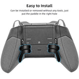 Mcbazel Paddles-triggers i metall i rostfritt stål för Xbox Elite/Xbox Elite 2 handkontroll