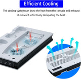 Vertical PS5 UHD / Digitial Edition Cooling Charging Stand with Dual Controller Charging Station