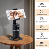 Mcbazel Auto Face Tracking Tripod, No App Required, Rechargeable Battery, 360° Rotation Phone Tracking Holder