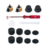 15 In 1 Joystick Repair Kit with Opening Tool and Enhanced Thumb Grips for PS5 DualSense Controller