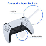 15 In 1 Joystick Repair Kit with Opening Tool and Enhanced Thumb Grips for PS5 DualSense Controller