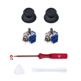 7 In 1 Hall Effect Analog Joystick Repair Kit with Opening Tool for PS5 DualSense Controller