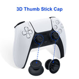 7 In 1 Hall Effect Analog Joystick Repair Kit with Opening Tool for PS5 DualSense Controller