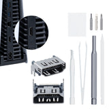 Original HDMI Port Socket Connector for PS5 Digital Edition/UHD with Installation Tools