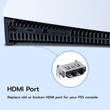 Original HDMI Port Socket Connector for PS5 Digital Edition/UHD with Installation Tools