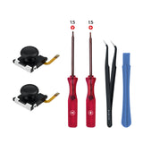 Mcbazel 6 in 1 Handheld DIY Hall Joystick Replacement Tool Set for Nintendo Switch/Switch OLED(JH19-008)