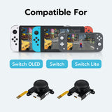 Mcbazel 6 in 1 Handheld DIY Hall Joystick Replacement Tool Set for Nintendo Switch/Switch OLED(JH19-008)
