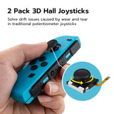 Mcbazel 6 in 1 Handheld DIY Hall Joystick Replacement Tool Set for Nintendo Switch/Switch OLED(JH19-008)