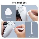 Mcbazel 7 in 1 PS5 Controller TMR Tunnel Magnetic Resistance Joystick Replacement Tool Set(JS13-006A5)