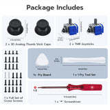 Mcbazel 7 in 1 PS5 Controller TMR Tunnel Magnetic Resistance Joystick Replacement Tool Set(JS13-006A5)