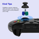 Mcbazel 5 in 1 TMR Tunnel Magnetic Resistance Joystick Replacement Set for Xbox Series X&S/One/One X/One S Controller(JS13-006A4)