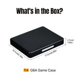 16 Slots Game Case for Game Boy Advance-Black#