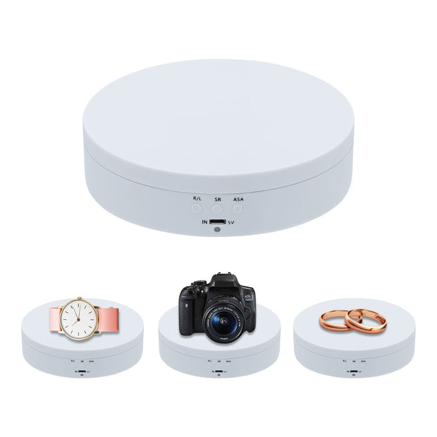360 Degree Rotating Display Stand - White(A138)