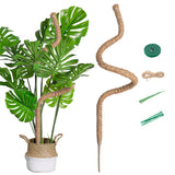 7 mm böjbar kokosstav för klätterväxter (160 cm)