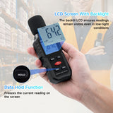 Digital Sound Level Meter-Black(S8607)