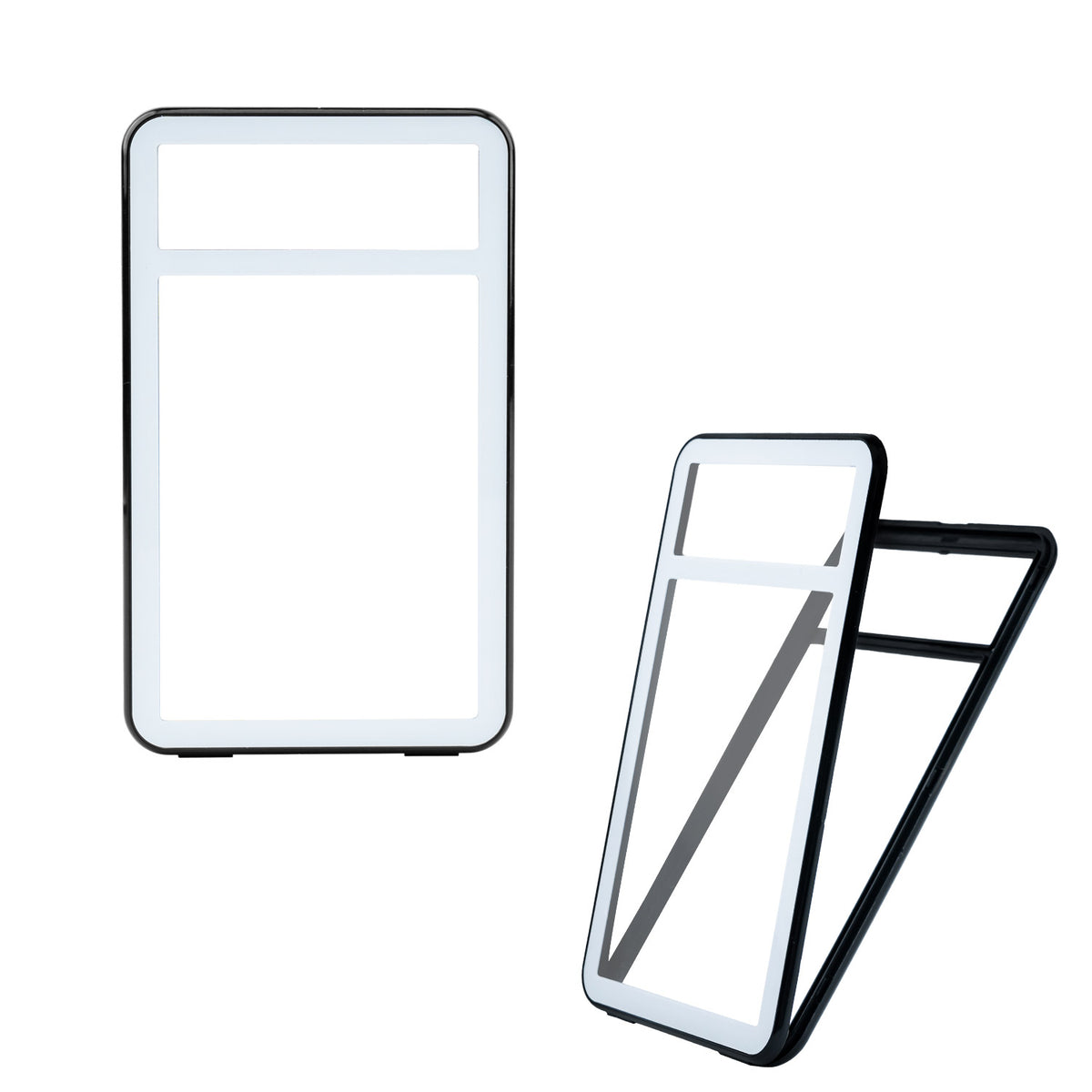 Mcbazel 5-pack graderade kortfodral för standard PSA, stapelbara, glansiga transparenta displayfickor – svart, 35PT