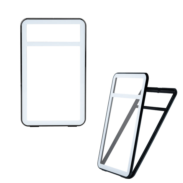 Mcbazel 5-pack graderade kortfodral för standard PSA, stapelbara, glansiga transparenta displayfickor – svart, 35PT