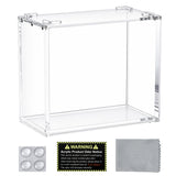 High-Transparency Acrylic Magnetic Display Box-19.1cm*17cm*9.2cm(Stackable 5+8+5mm)#