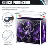 High-Transparency Acrylic Magnetic Display Box-19.1cm*17cm*9.2cm(Stackable 5+8+5mm)#