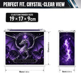 High-Transparency Acrylic Magnetic Display Box-19.1cm*17cm*9.2cm(Stackable 5+8+5mm)#