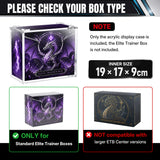 High-Transparency Acrylic Magnetic Display Box-19.1cm*17cm*9.2cm(Stackable 5+8+5mm)#