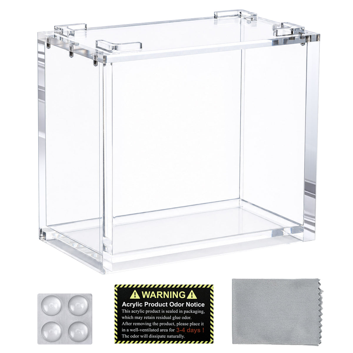 High-Transparency Acrylic Magnetic Display Box-14cm*12.5cm*8cm(Stackable 5+8+5mm)#
