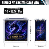 High-Transparency Acrylic Magnetic Display Box-14cm*12.5cm*8cm(Stackable 5+8+5mm)#