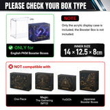 High-Transparency Acrylic Magnetic Display Box-14cm*12.5cm*8cm(Stackable 5+8+5mm)#